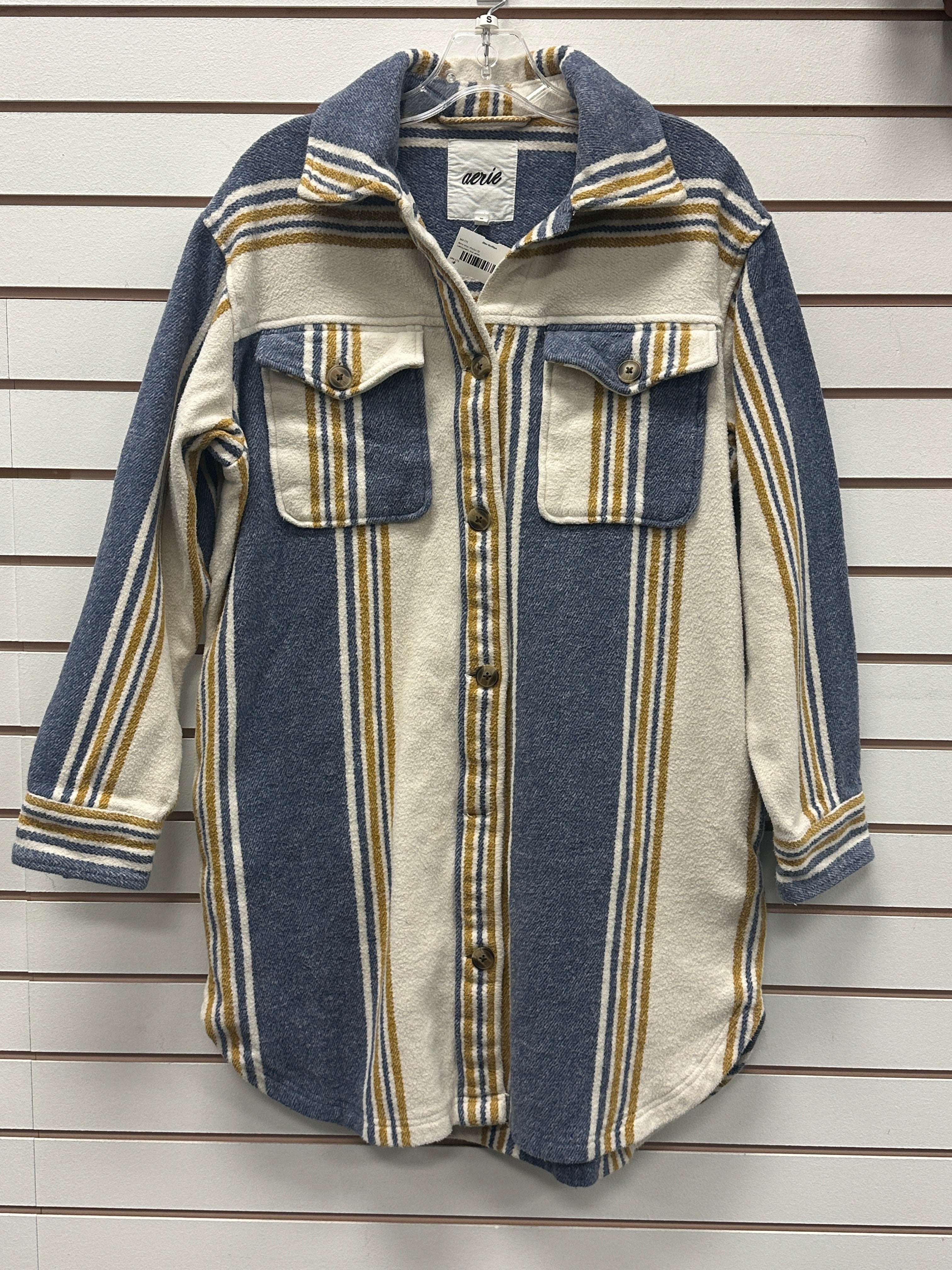 Aerie Stripy shacket (S)