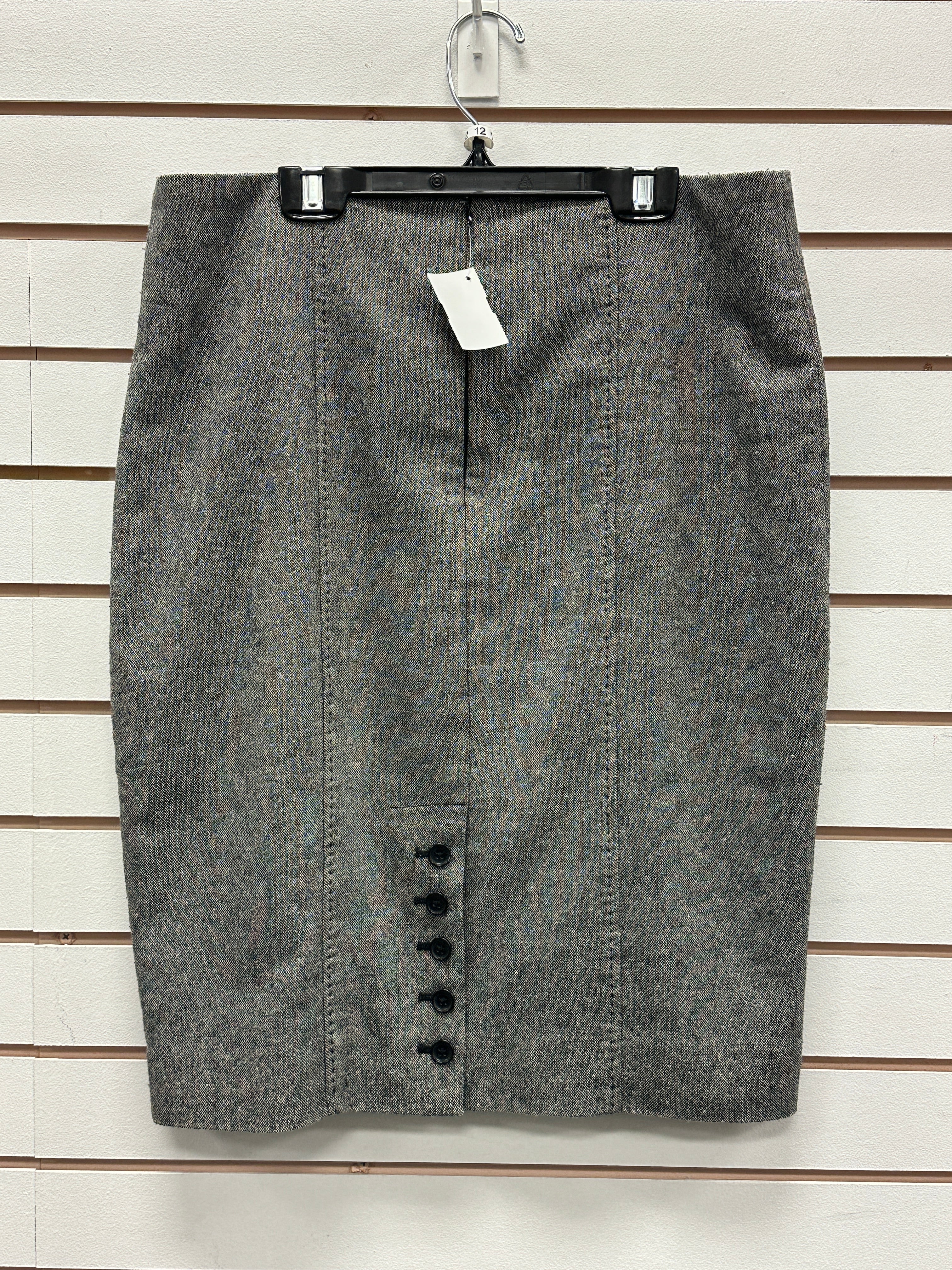 Le Chateau Grey pencil skirt (11/12)